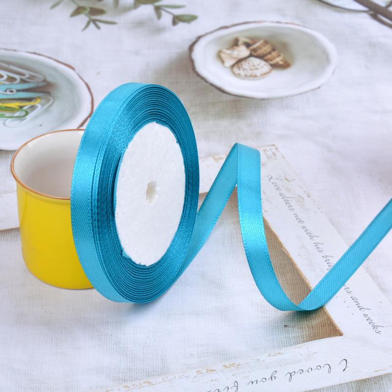Supply 1Cm Polyester Webbing Ribbon Ribbon, Gift Box Packaging, Happy Candy Box, Bow Ribbon.