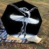 1pc Ballerina Dance Automatic Open/Close Umbrella with Windproof, 8-Rib Sturdy Canopy, Durable Ribs, Fashionable Design1224A