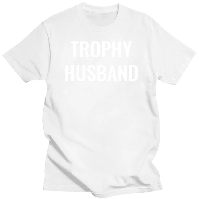 

Брендовая мужская футболка Trophy Husband Print Футболка Streetwear Мужские футболки Хлопковые летние футболки Футболки больших размеров Одежда Camiseta XXXXXL серый