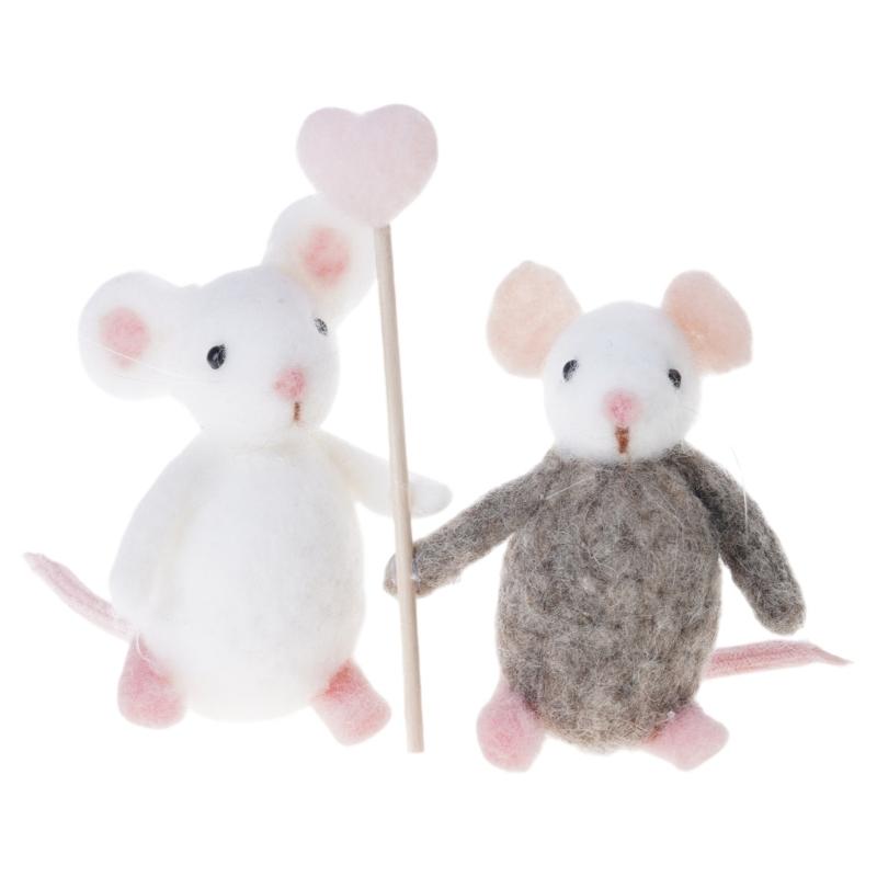 Easy To Make Wool Fabric Animal Art Balloon Shape Featuring Heart Suitable For Children And Adults