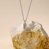 Embossed Starfish Stainless Steel Necklace – Adjustable Seaside Vacation Jewelry