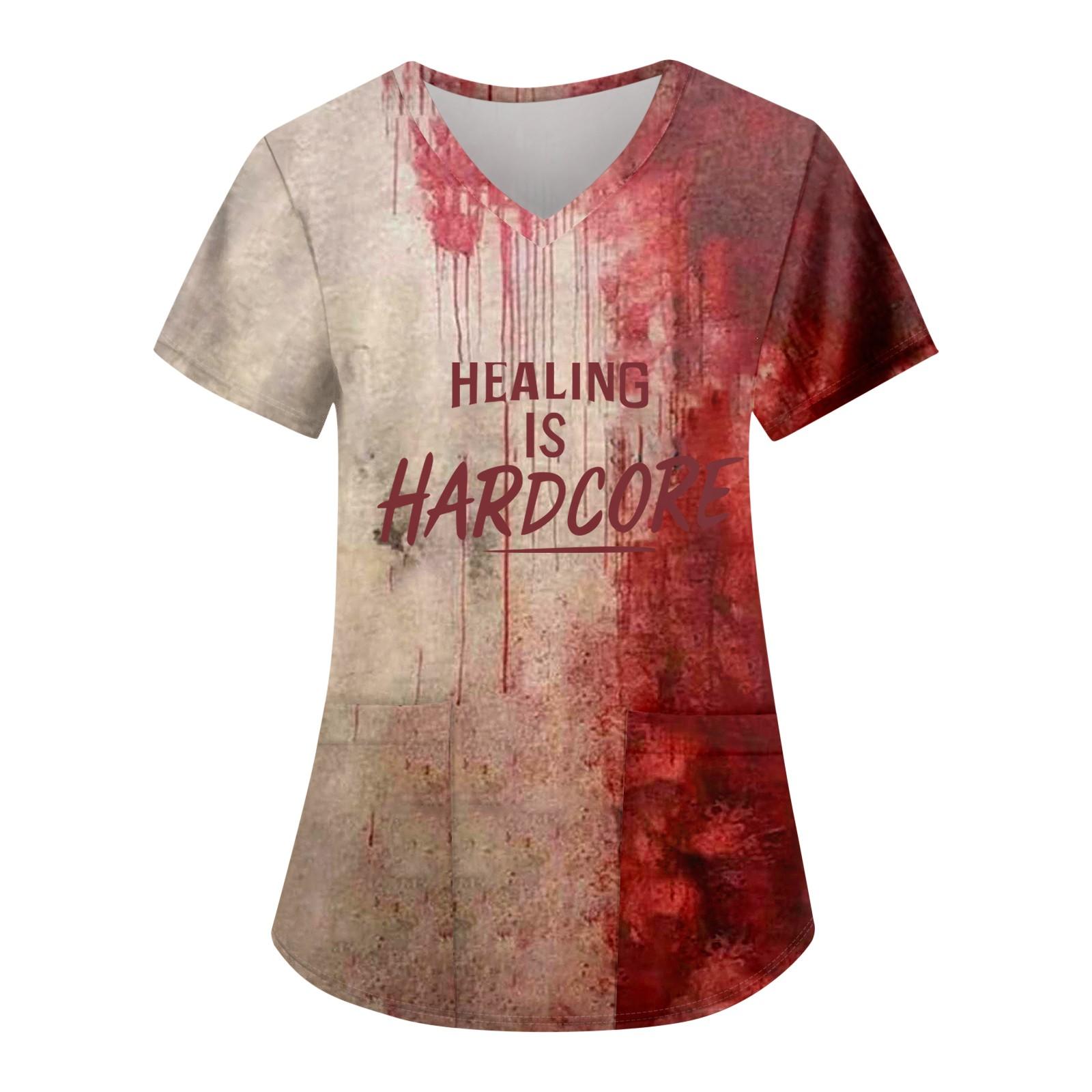 

Женские свободные топы с коротким рукавом Повседневные топы больших размеров с V-образным вырезом и короткими рукавами Повседневные летние футболки Женские топы Футболки Рабочая одежда M винный