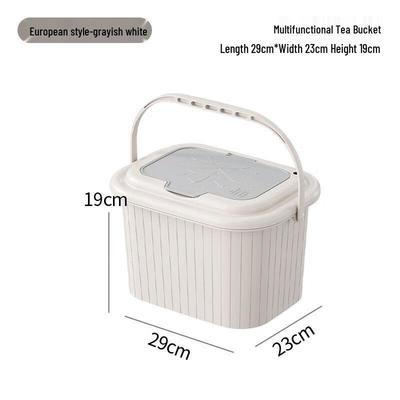 Square Kitchen Waste Filter Drain Bucket