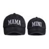 Family Pack Baseball Hats 3D Embroidery Comfortable Adjustable Closure Suitable For Everyone