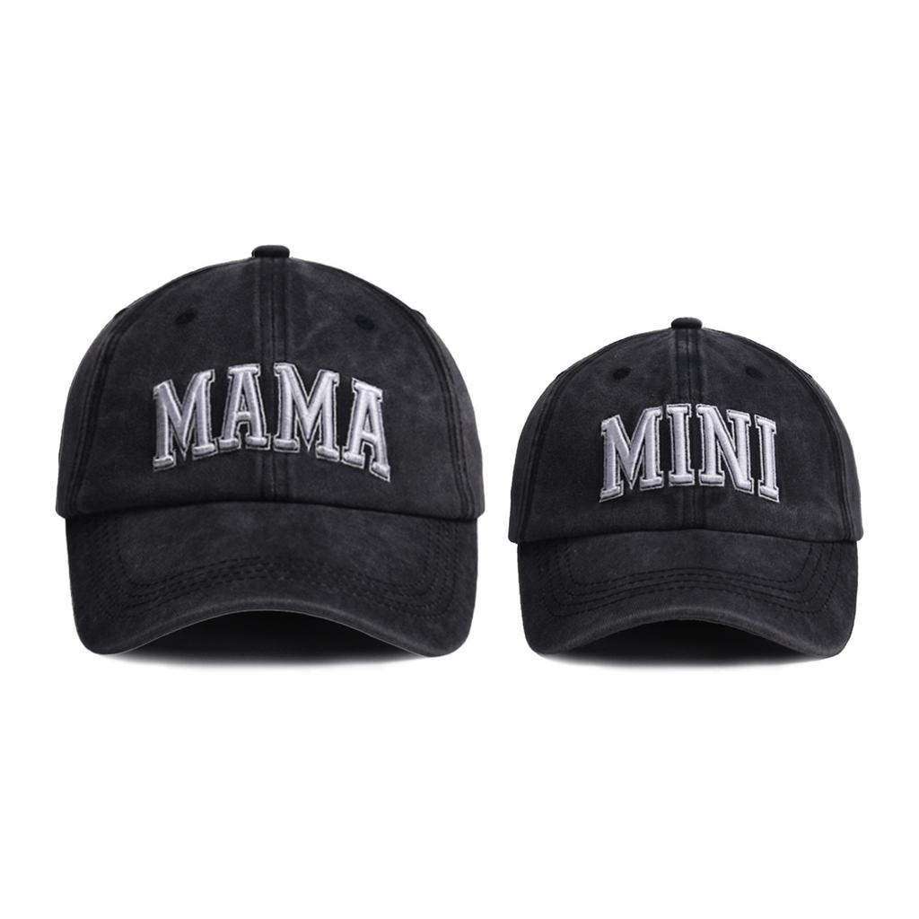 Family Pack Baseball Hats 3D Embroidery Comfortable Adjustable Closure Suitable For Everyone