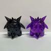 Unique Gk Gengar Anime Pet Figure In Translucent Colors Perfect For Decorations Car