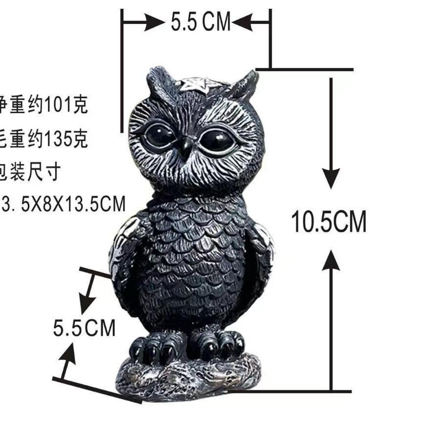Halloween Magic Cat Resin Ornament Decoration Cute Set Ornament Magic Cat Croissant Wings Hat