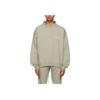 Fear of God Essentials Flocking Logo Long Sleeve Fleece Pullover Sweatshirt Men Sweatshirt Heather-Green FOG-SS22-254