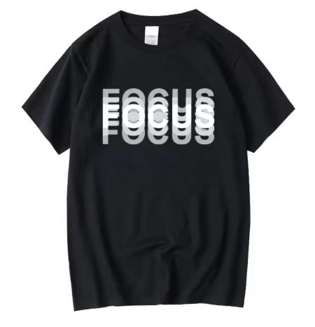Letter pattern printed T-shirt - Men s and Women s short-sleeved T-shirt - Casual streetwear - Fashionable summer top  New style S разноцветный