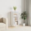 Vidaxl Cabinet, White, Glossy, 34.5X32.5X90 Cm, Wood-Based Material