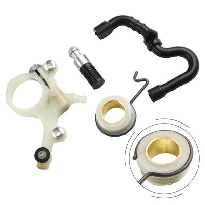 Kit de lubrificador de engrenagem helicoidal para bomba de óleo e bomba de óleo para motosserra Stihl M 71 M 91 MS 271, desempenho confiável e fácil instalação