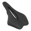 Bike Saddle Shock Absorption PU Leather Middle Hollow Breathable Lightweight Racing Cycling Saddle