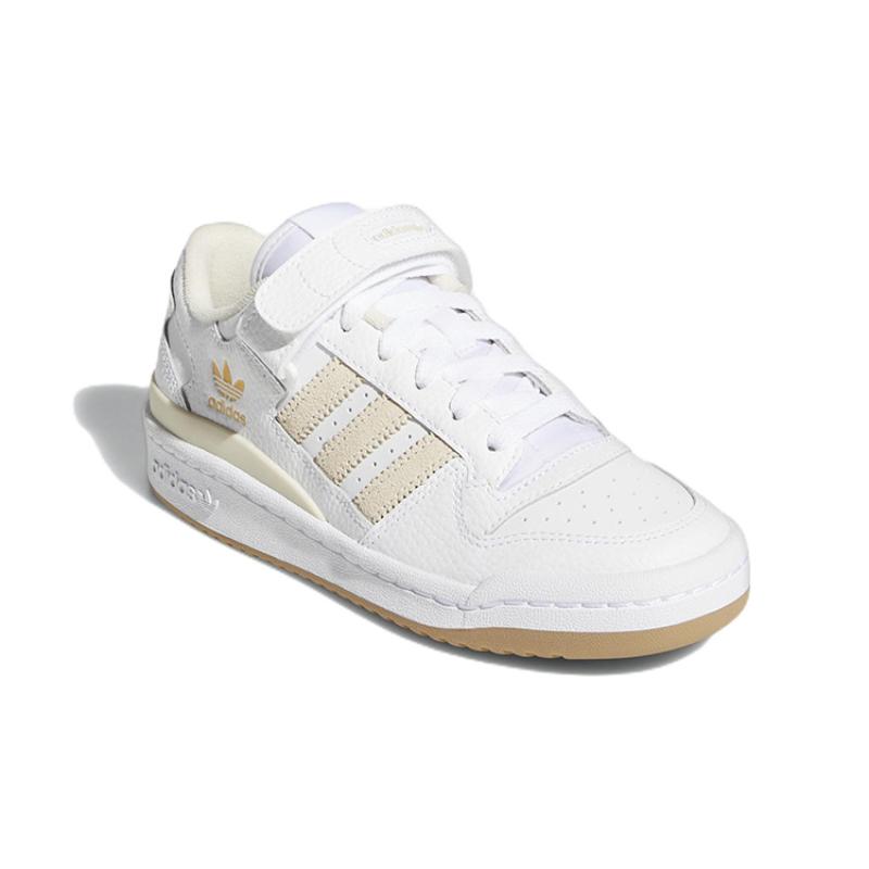 Adidas Originals FORUM Low J Low Top Kids' Skateboarding Shoes Ecru Kids' Sneakers GZ3875