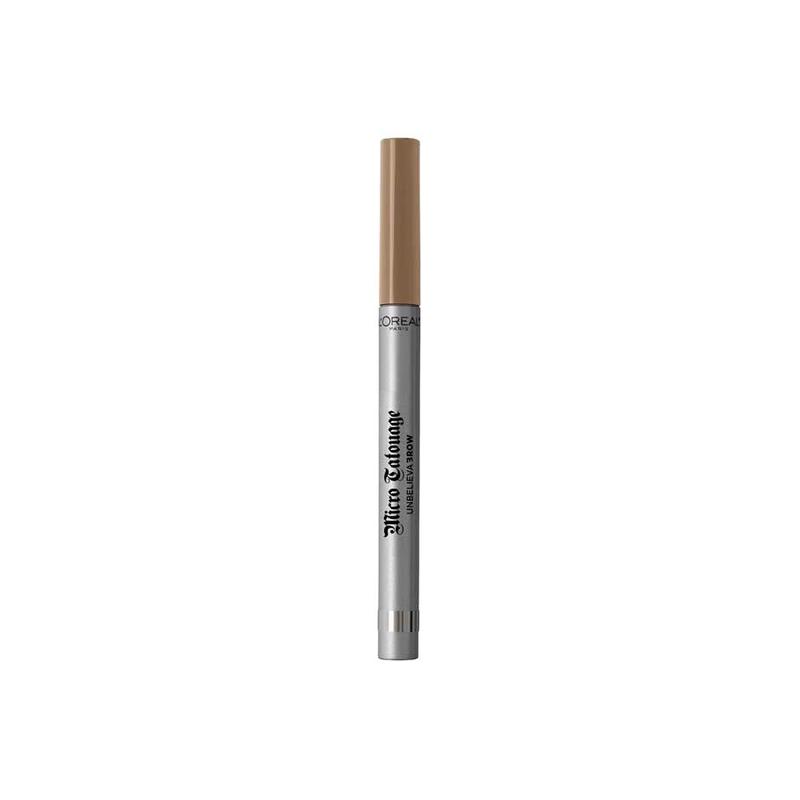 Карандаш Loreal Paris 1 упаковка Микро-полуперманентный карандаш для бровей-101 Золотой золотой