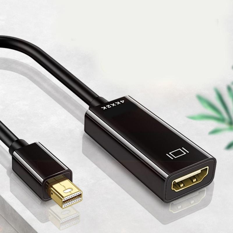 Gold Plated Mini  To Hdmis Converters 4K60Hz Audios Syncing Cable For Projectors TVs Display Streaming Devices