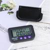 Car Electronic Digital Clock Second Chronograph With Lcd Display Black (with 1 Button ) Car Alarm Clocks Black