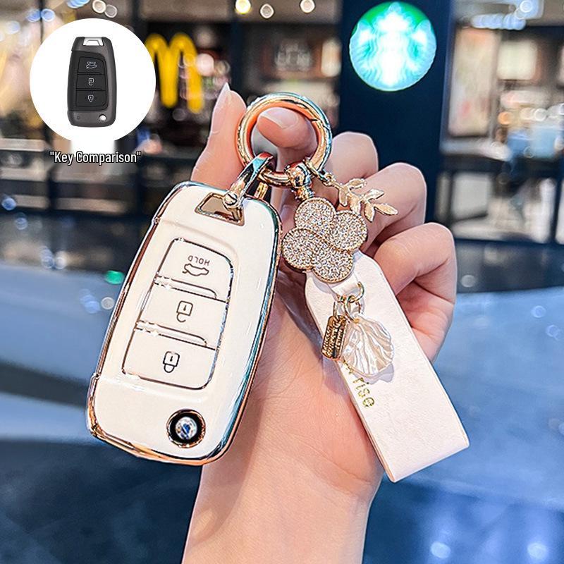 Hyundai Key Case for Ix35, Langdong, Mingtu, Lingdong, Elantra, Yue Dong, Ix25, Reina, Festiva