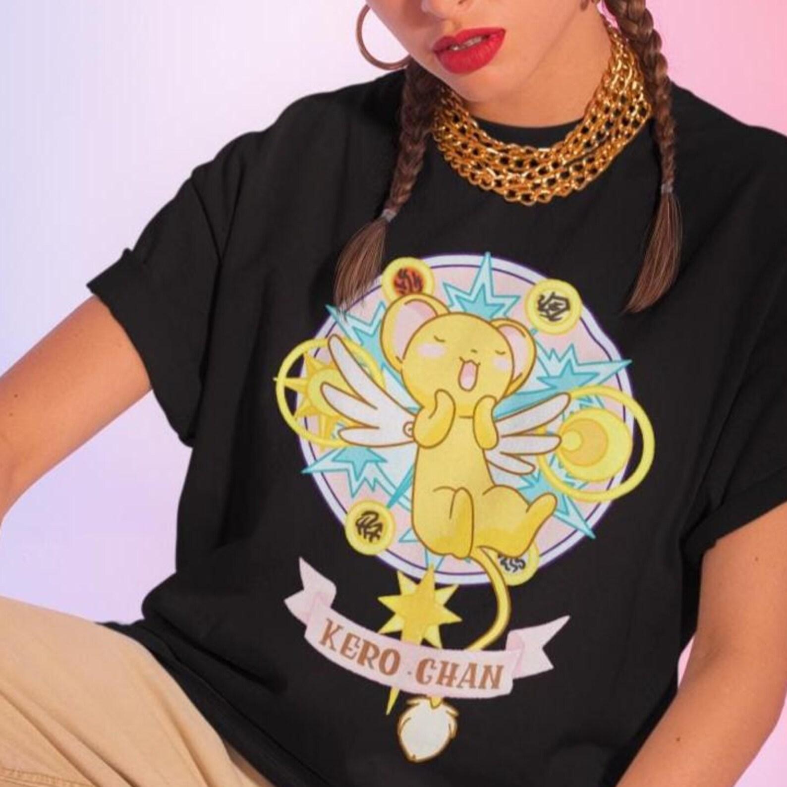Kero Chan Cardcaptor Sakura Shirt - Anime Graphic Tee,Cardcaptor T-shirt S