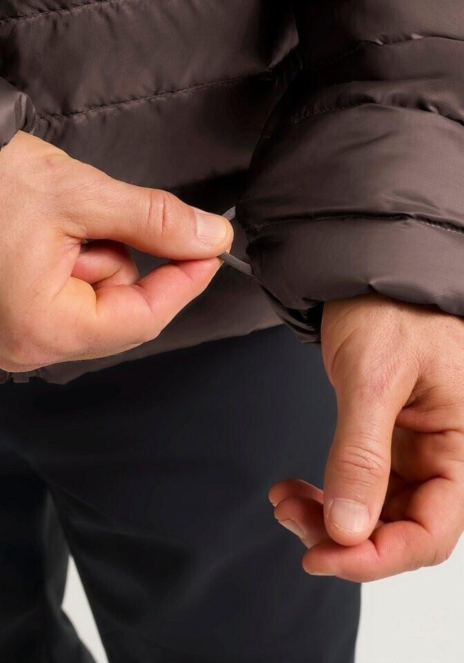 Jacket Jack Wolfskin Pilvi Down Jacket Men RDS Brown Peat