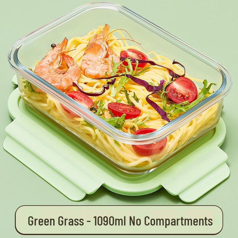 ZISIZ Glass Microwave-Safe Food Container