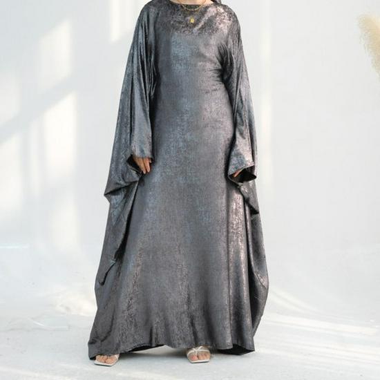 Loriya2025 Elegantes Patchwork Abaya Kleid LR778