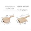 Solid Wood Dough Press Tool Quick Easy Dumpling Skin Presser Home Dumpling Wrapper Skin Making Mold Kitchen Pastry Baking Tools
