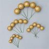 20 Pcs   Cake Topper Decorations With Gold Balls On Sticks - Cake Picks For Birthday, Wedding, And Party Decorations