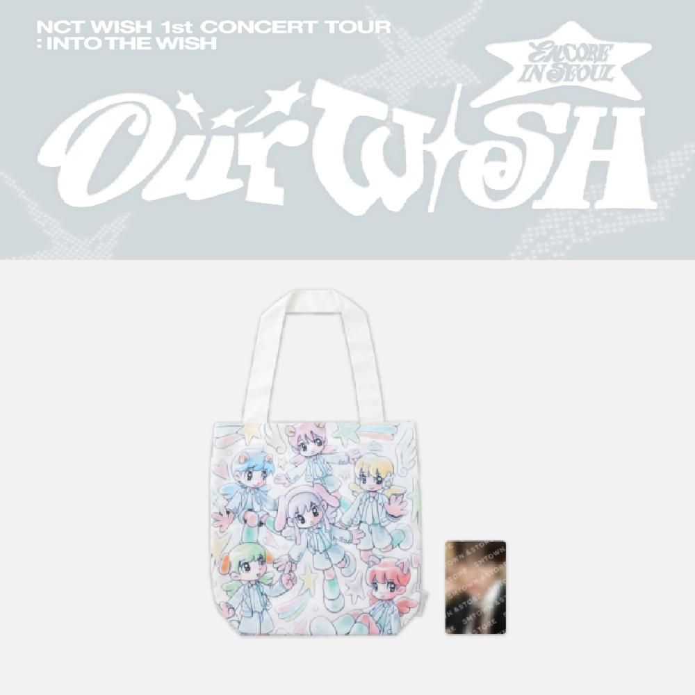 Предзаказ 1-го концертного тура NCT WISH INTO THE WISH: Наша сумка через плечо WISH SION