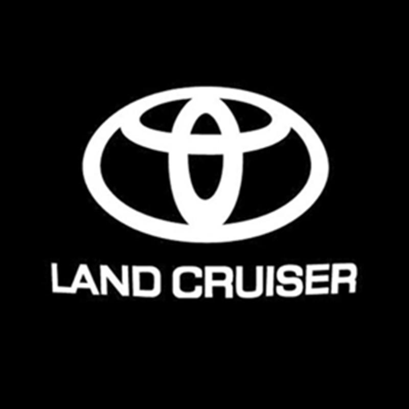 

2PCS For 2007-2022 Toyota Land Cruiser Car Door Welcome Light, Projector Light, Ground Light, Warning Light, Decorative Light