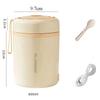600ML USB Electric Heating Lunch Box Portable Picnic Milk Drink Food Heater Stainless Steel Food Warmer Container 5V 12V 24V New