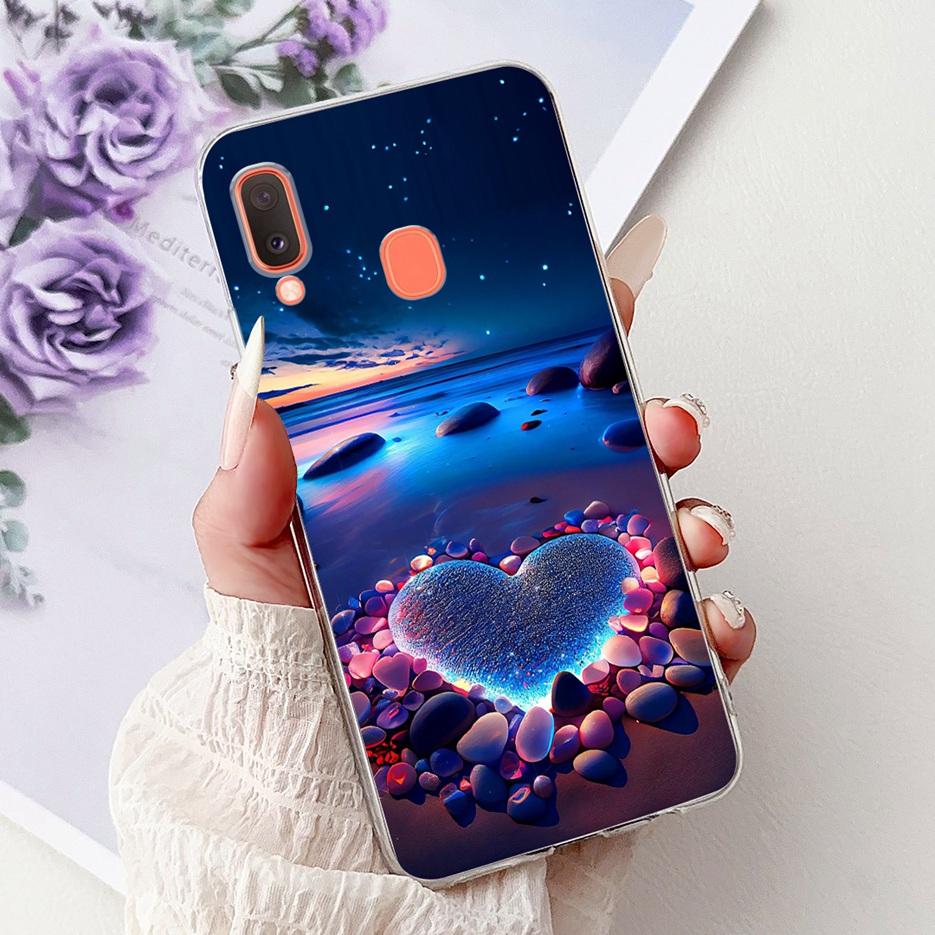 For Samsung Galaxy A20e Case SM-A202F Popular Fashion Painted Cover Soft Silicone Phone Case For Samsung A20e A202F Fundas Coque