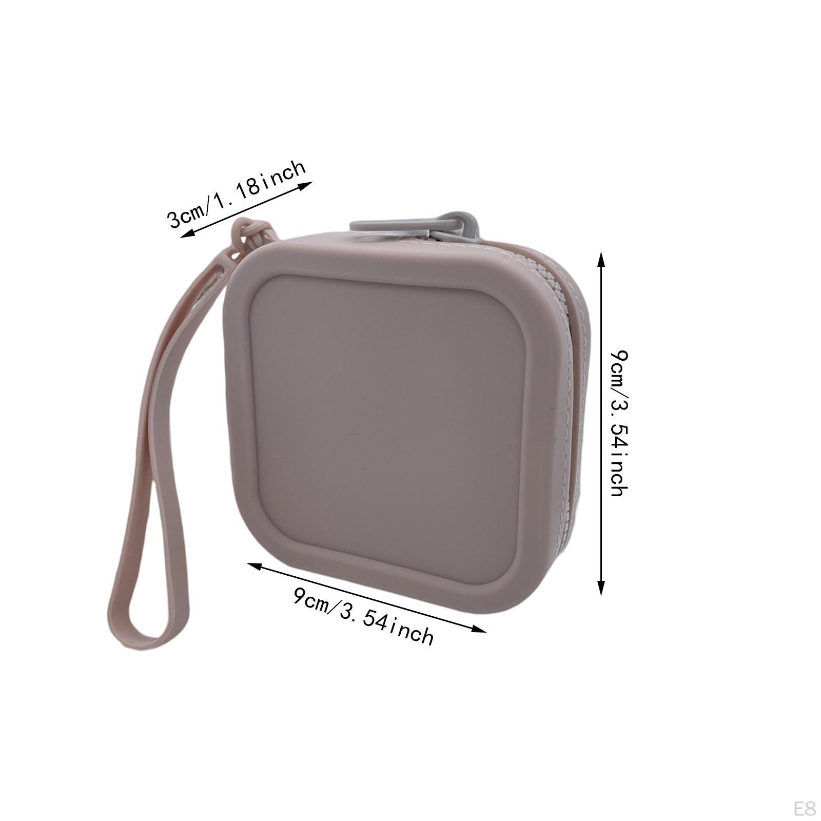 Силиконовый кошелек сумка для ключей водонепроницаемая молния небольшое хранилище — фото 6