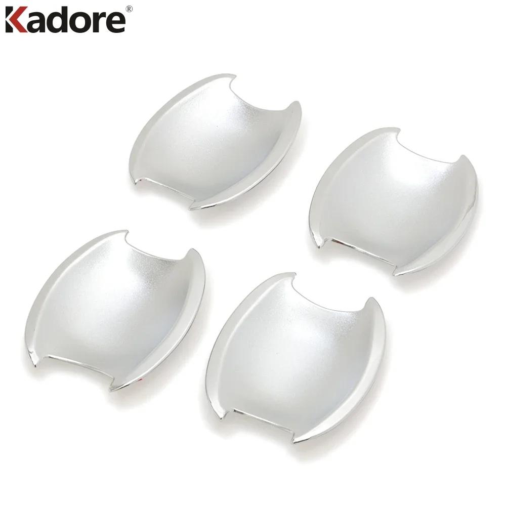 For Hyundai Elantra 2007 2008 2009 2010 Chrome Car Door Handle Cover Trim Side Door Handles Bowl Cup Frame Covers Accessories