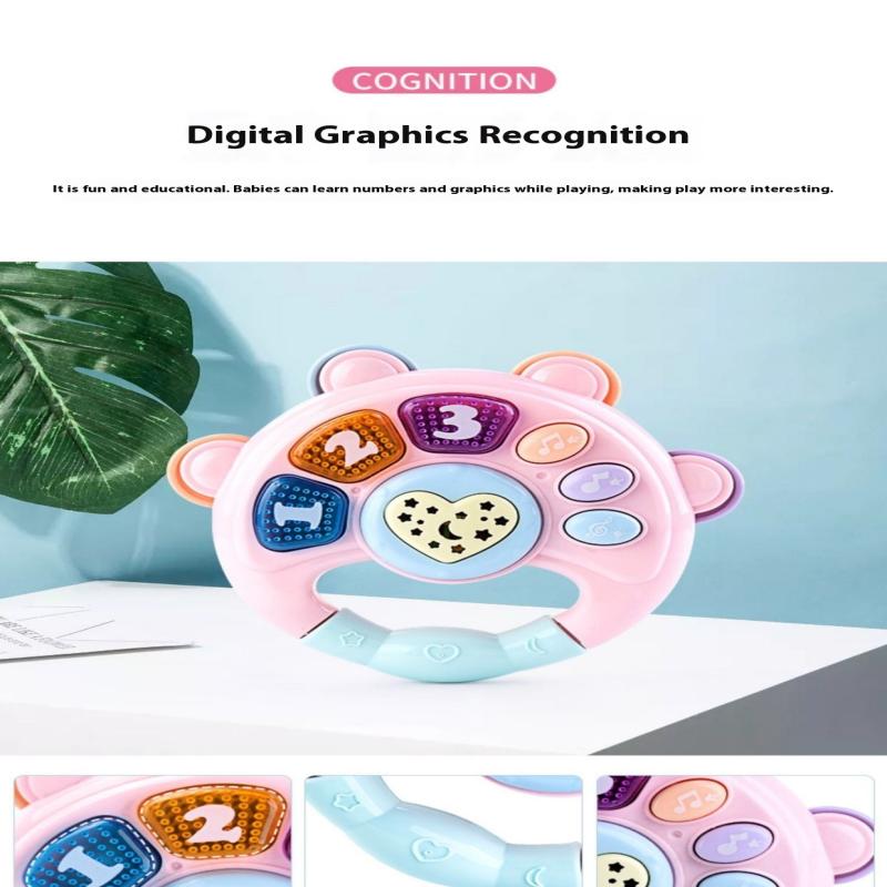 Baby Musical Toy With Animal Sound Kids Piano Keyboard Electric Flashing Music Instrument Early Educational Toys For Children