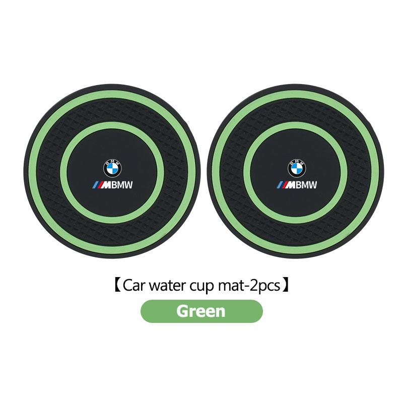 For BMW 2pcs Car Auto Cup Holder Anti Slip Coasters Universal Interior Accessories E46 E90 E60 F10 E39 F30 E36 E87 E90 E30 E53