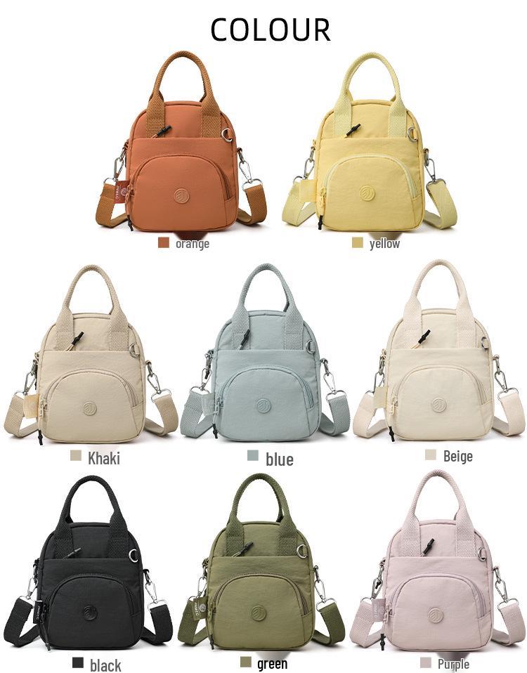 2026 Versatile Women's Crossbody Backpack & Handbag - Single Shoulder, Casual, Water-Repellent Nylon