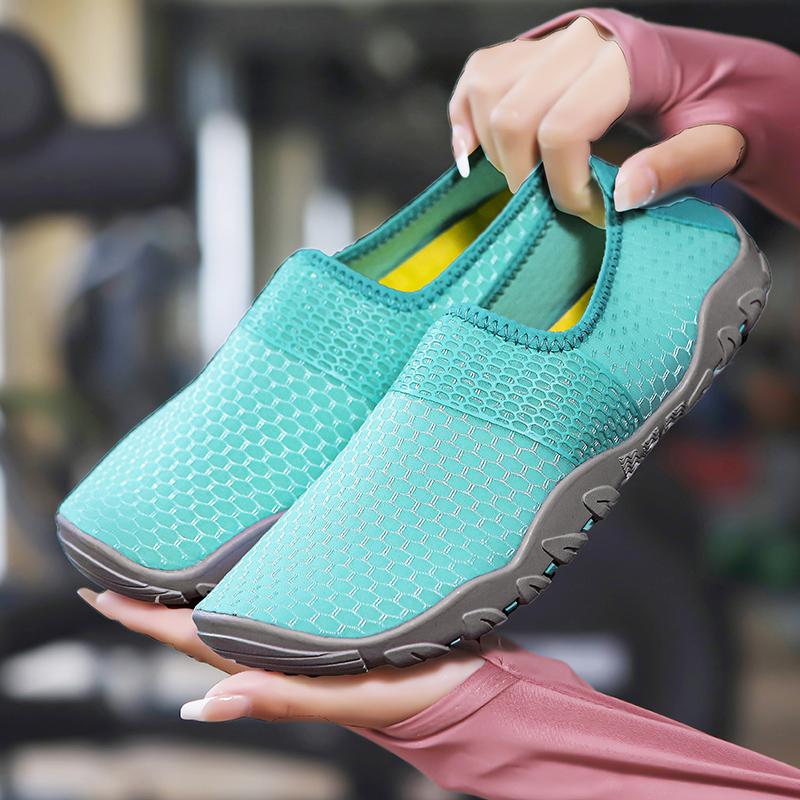 

Модные женские быстросохнущие плавательные пляжные акваобувь для фитнеса, рыбалки, спорта, легкие босоножки для улицы 35