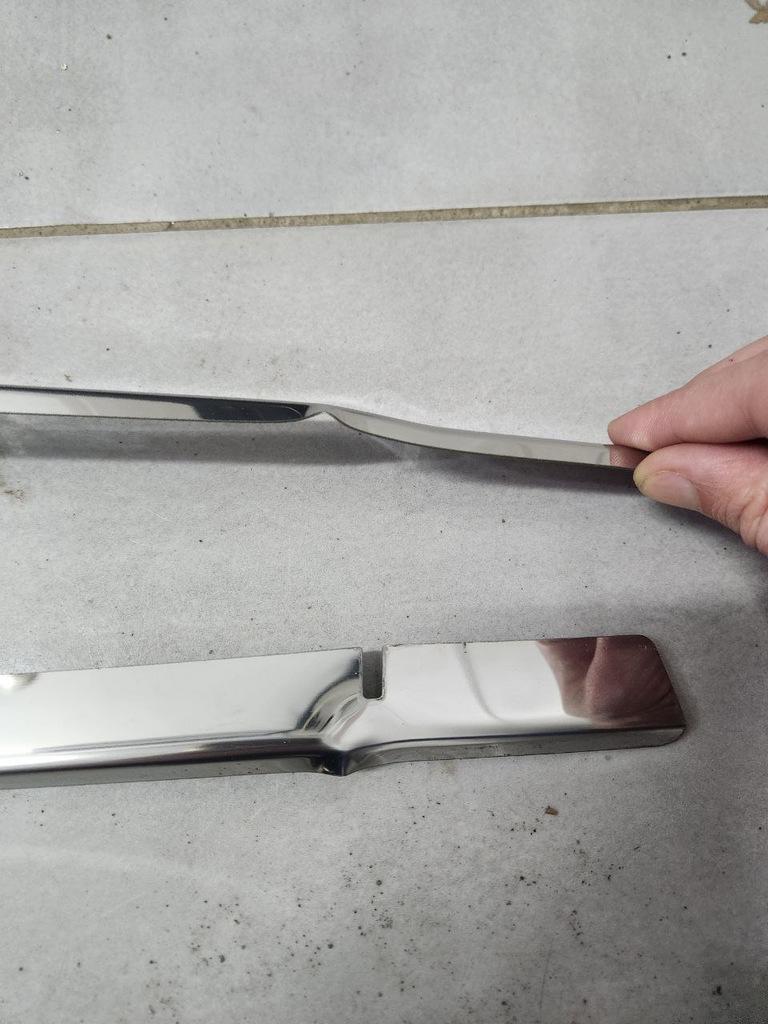 Overlays for a Radiator Grille 2006-2014 (6 Pcs, Stainless Steel) for Fiat Ducato