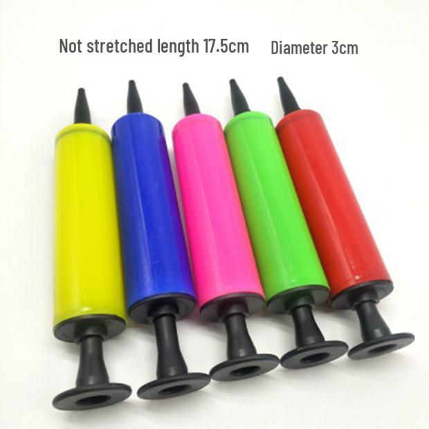 Macaron Color Balloon Hand Air Pump - Portable Inflation Tool