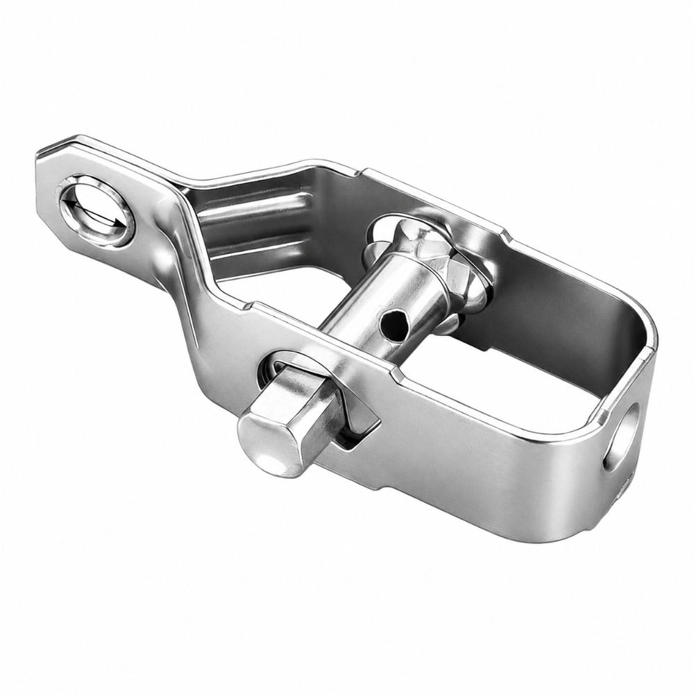 All-Steel Wire Tightener 80mm Electric Fence Tightener Cable Fastening Wire Ratchet Tensioner  Farm
