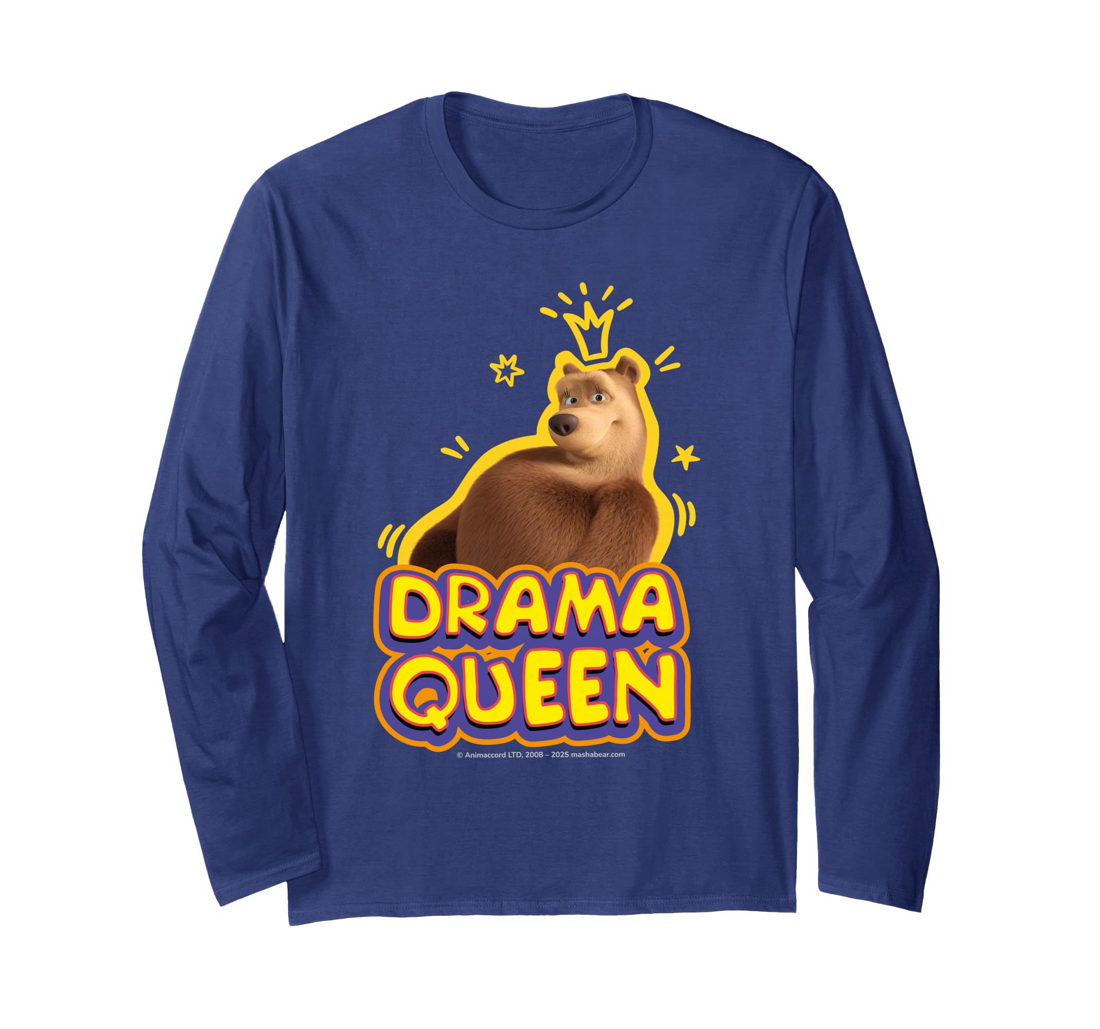 Drama Queen Friends. Long-Sleeve T-Shirt чёрный