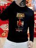 2026 Men's Year of the Horse Crewneck Hoodie: Trendy Winter Velvet Casual Long Sleeve Top
