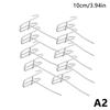 10Pcs Reusable Mesh Panel Hangers Metal Wear-Resistant Storage Hook Removable Universal Net Panel Hooks Store Storage Display