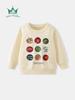 Autumn Winter Cartoon Basketball Sweatshirt for Kids, Ages 2-6 Years - Round Neck, In Stock