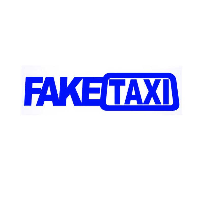 

1 шт. Смішний НАКЛЕЙКА-ЗНАК FAKE TAXI на Автомобіль, Автонаклейка, Декаль, Емблема, Самоклеючі Вінілові Наклейки на Вікно, Кузов, Бампер Автомобіля, Мотоцикл, Стайлінг Авто