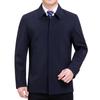 Men Jacket Spring Business Jackets Man Autumn Casual Coat Windbreaker Male Trench Coat Solid Turn-down Collar