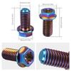 NICECNC For Surron Light Bee X S L1E Electric Dirt Bike 2017-2025 6PCS M6X13 Rear Brake Disc Pad Screws For Segway X160 X260