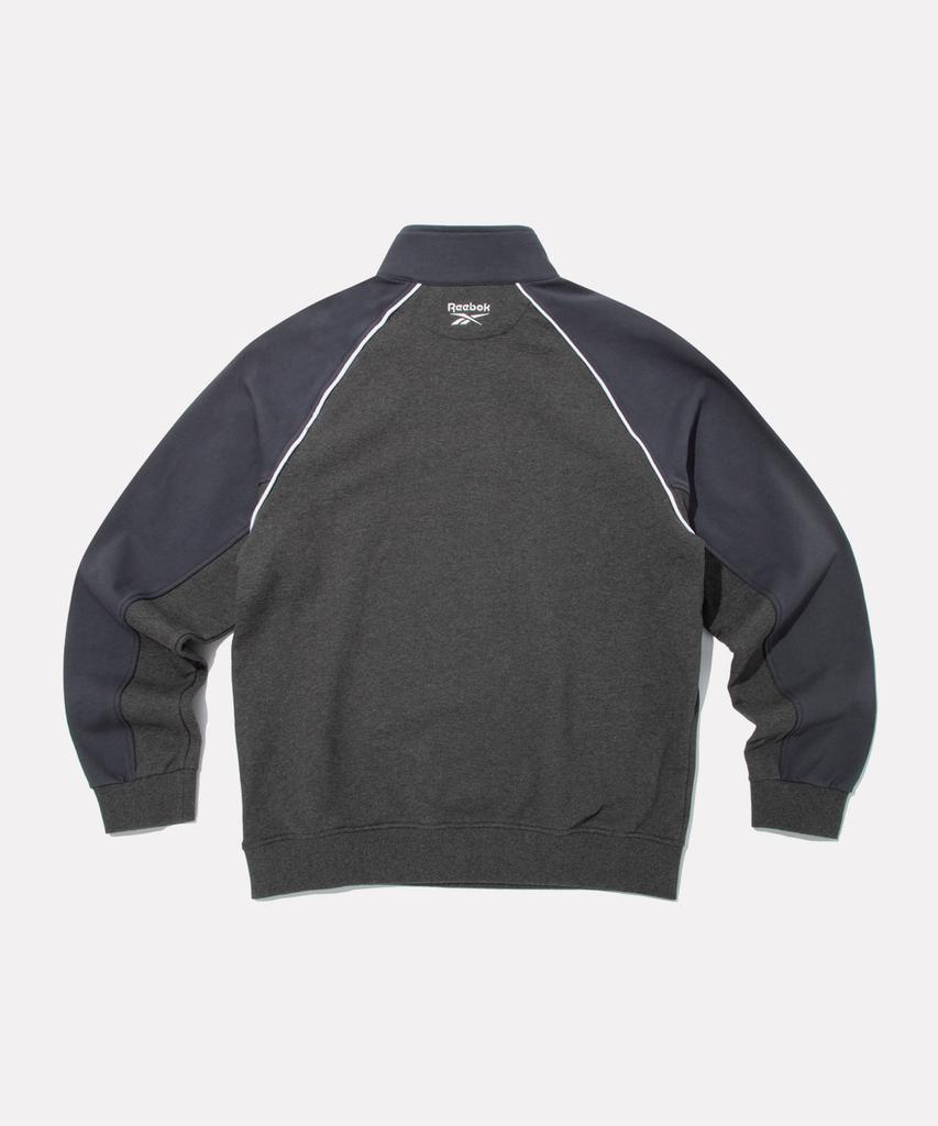 REEBOK Premier Half-Zip Sweatshirt - Charcoal