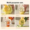 Vegetable Grater with Wide Handle Multi-Purpose Sharp Stainless Steel Blade Shredder Efficient Shredding Easy to Store Kitchen Tool