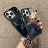 Elk Reindeer Phone Case For IPhone 16 15 14 Plus 13 12 11 Pro 7 8 XS Max XR Silver Black Bumper Case